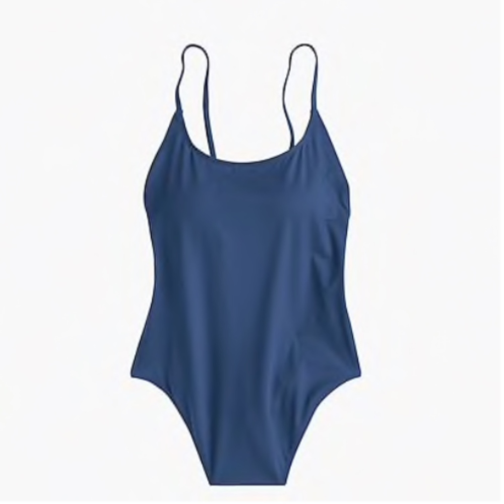 J.Crew Playa Newport super-scoopback one-piece